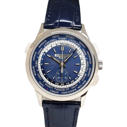 Patek Philippe 5930G-001 Automatic World Time Chronograph Blue Dial 'B&P'