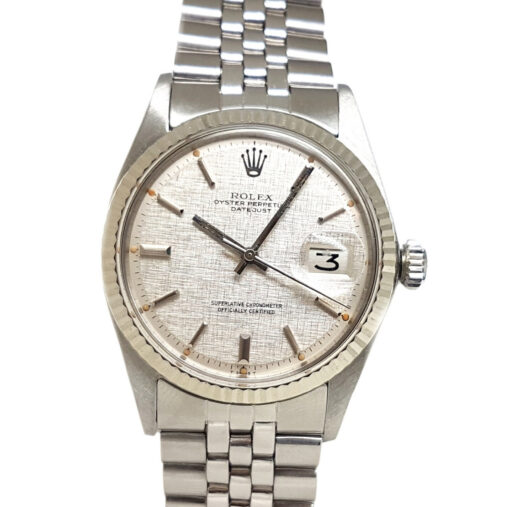 Rolex Datejust 36mm Automatic Stainless Steel Linen Dial - 1601