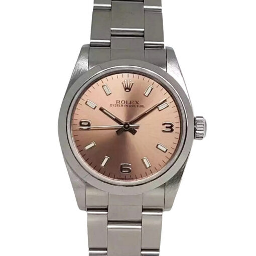 Rolex Oyster Perpetual 31 Automatic Oystersteel Salmon Dial - 77080 '2006'