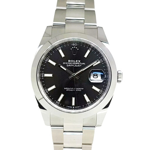Rolex Datejust 41 Automatic Oystersteel Black Dial - 126300 '