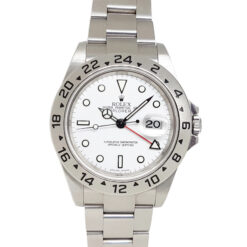 Rolex Explorer ll 40mm Automatic Stainless Steel White Dial - 16570