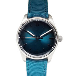 H.Moser & Cie 42.8mm Pioneer Centre Seconds Blue Lagoon Fume Dial- 3200-1214 'B&P 2022'
