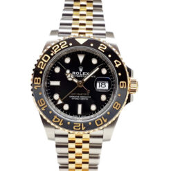 Rolex GMT-Master ll 40MM Automatic Steel/Yellow Gold Black Dial - 126713GRNR 'B&P' 2023