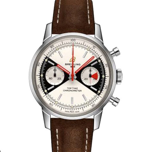 Breitling Top Time 41mm Automatic Stainless Steel Silver Dial Limited Edition- A23310121G1X1 'B&P'