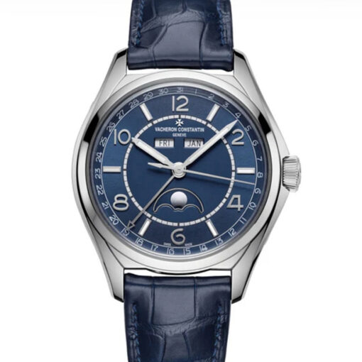 Vacheron Constantin 40mm Fifty Six Complete Calendar Blue Dial - 4000E/000A-B548 'B&P'