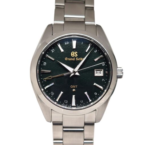 Grand Seiko Heritage Collection Quartz GMT Caliber 9F 25th Anniversary Green Dial - SBGN007 'B&P'