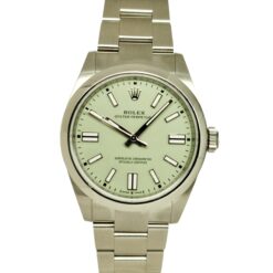 Rolex Oyster Perpetual 41mm Automatic Oystersteel Pistachio Dial - 134300 'B&P 2025'