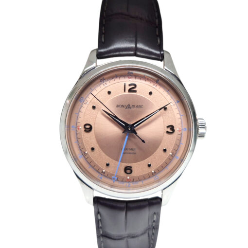 Montlblanc Heritage Collection GMT 40mm Automatic Stainless Steel Pink Dial - MB119950 'B&P 2019'