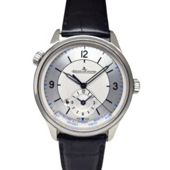 Jaeger LeCoultre 39MM Master Geographic Automatic Stainless Steel Silver Sector Dial - Q1428530 'B&P 2020'
