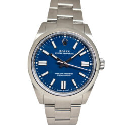 Rolex Oyster Perpetual 41 Automatic Oystersteel Med Blue Dial - 134300 'B&P 2025'
