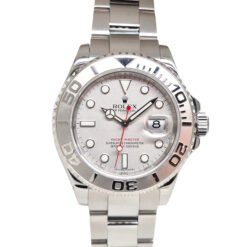 Rolex Yacht-Master 40mm Automatic Oystersteel Platinum Bezel Silver Dial - 16622 'B&P'