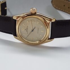 Alternative view of Rolex Vintage Oyster Perpetual Automatic Bubble Back 32MM Ref 3131 14k Gold