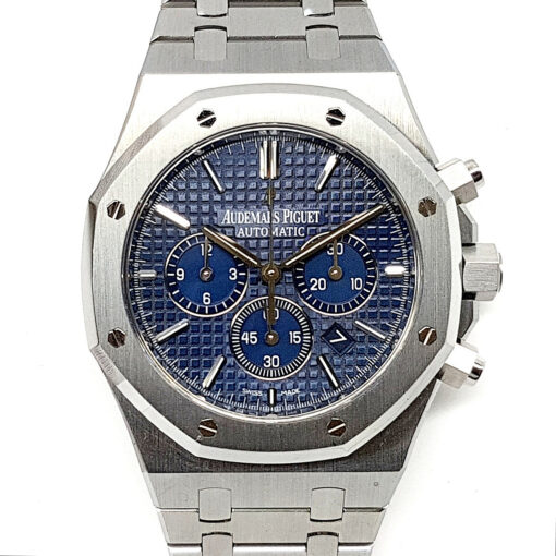 Audemars Piguet Royal Oak 41MM Automatic Chronograph Stainless Steel Blue Boutique – 26320ST ‘B&P’