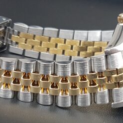 Alternative view of Rolex Ladies Datejust 31mm Automatic Steel/18K Silver Diamond Dial - 68273