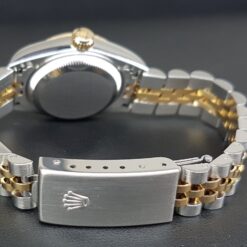 Alternative view of Rolex Ladies Datejust 26mm Automatic Steel/18K Yellow Gold Roman Silver Dial - 79173 'B&P 2004'