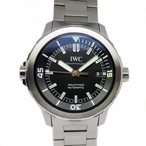 IWC Aquatimer 42mm Automatic Stainless Steel Black Dial - IW329002 'B&P 2017'