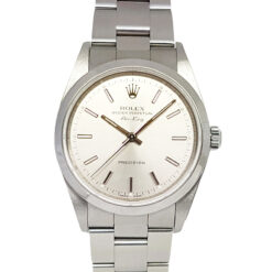 Rolex Air-King 34mm Automatic Stainless Steel Silver Dial - 14000M