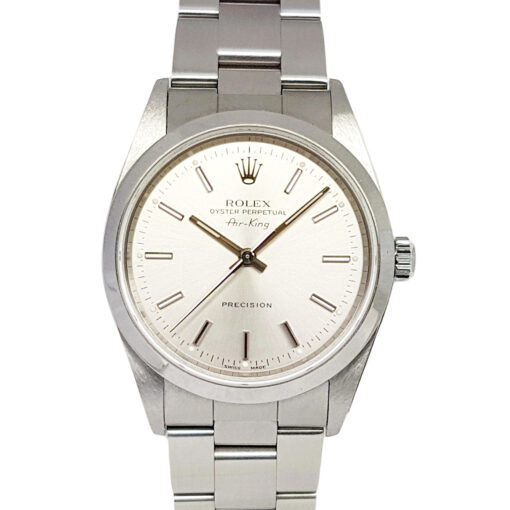 Rolex Air-King 34mm Automatic Stainless Steel Silver Dial - 14000M