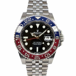 Rolex GMT-Master ll Pepsi 40MM Automatic Oystersteel Black Dial - 126710BLRO 'B&P 2022'