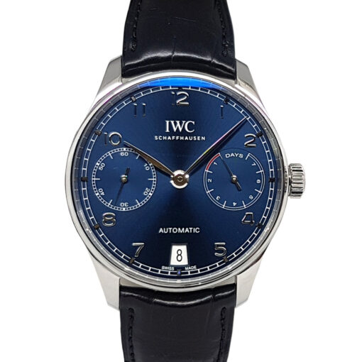 IWC Portuguese 42mm 7Days Automatic Stainless Steel Blue Dial - IW500710 'B&P 2019'
