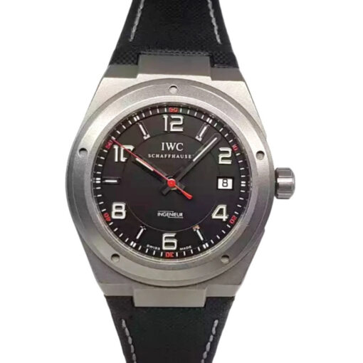 IWC Ingenieur 42.5mm Automatic Titanium Black Dial - IW3227
