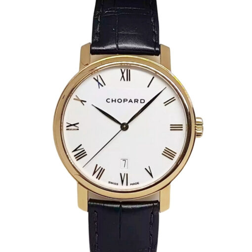 Chopard Classic 40mm Automatic 18K Yelow gold White Dial - 161278 'B&P'