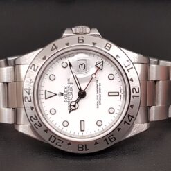 Alternative view of Rolex Explorer ll 40mm Automatic Stainless Steel White Dial - 16570