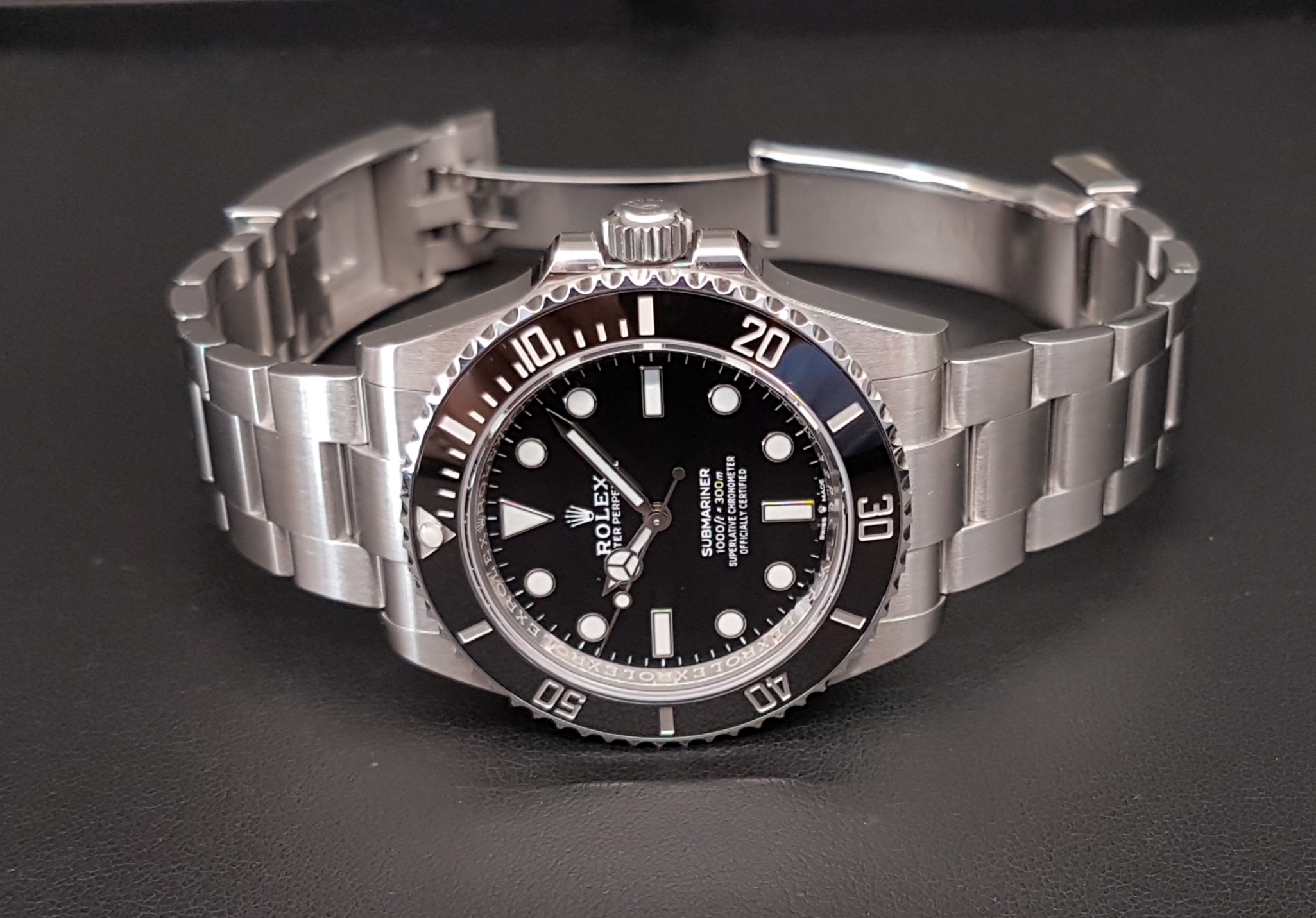Rolex Submariner No Date 41mm Automatic Oystersteel Ceramic Black Dial - 124060 'B&P 2022' - Image 2