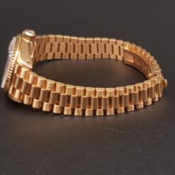 Alternative view of Rolex Datejust 26mm Automatic 18k Yellow Gold Champagne Diamond Dial - 69178 'B&P 1994''