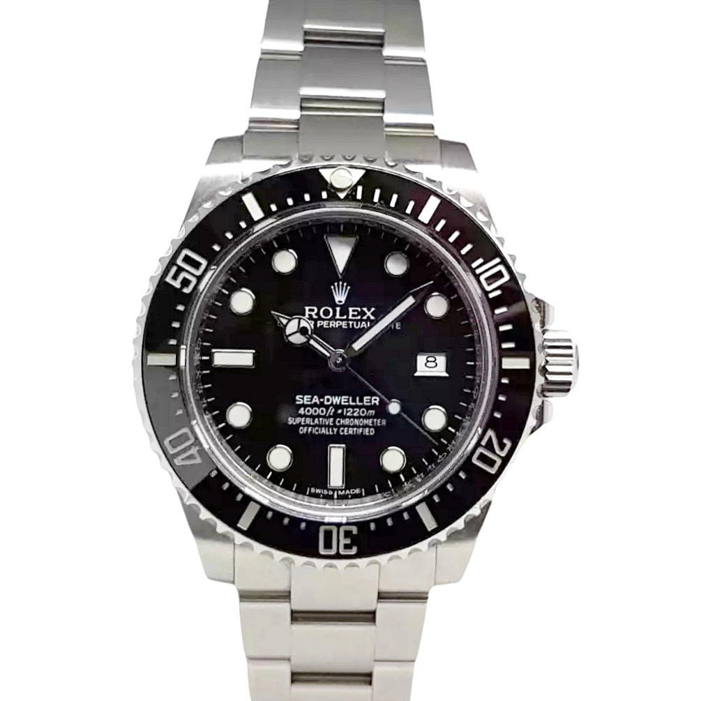 Rolex Sea-Dweller 40mm 4000 Automatic Oystersteel Ceramic Black Dial - 116600 'B&P'
