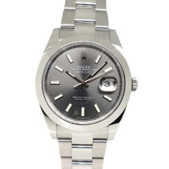 Rolex Datejust 41 Automatic Oystersteel Grey Dial - 126300 'B&P'