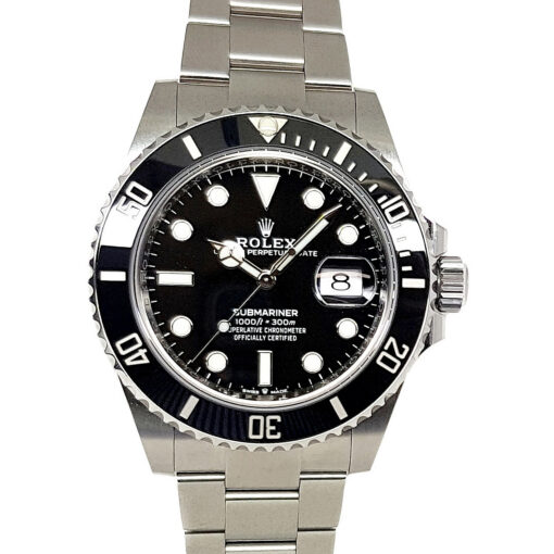 Rolex Submariner Date 41mm Automatic Oystersteel Ceramic Black Dial - 126610LN 'B&P' Near Mint