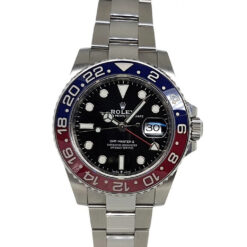 Rolex GMT-Master ll Pepsi 40MM Automatic Oystersteel Black Dial - 126710BLRO 'B&P 2024'