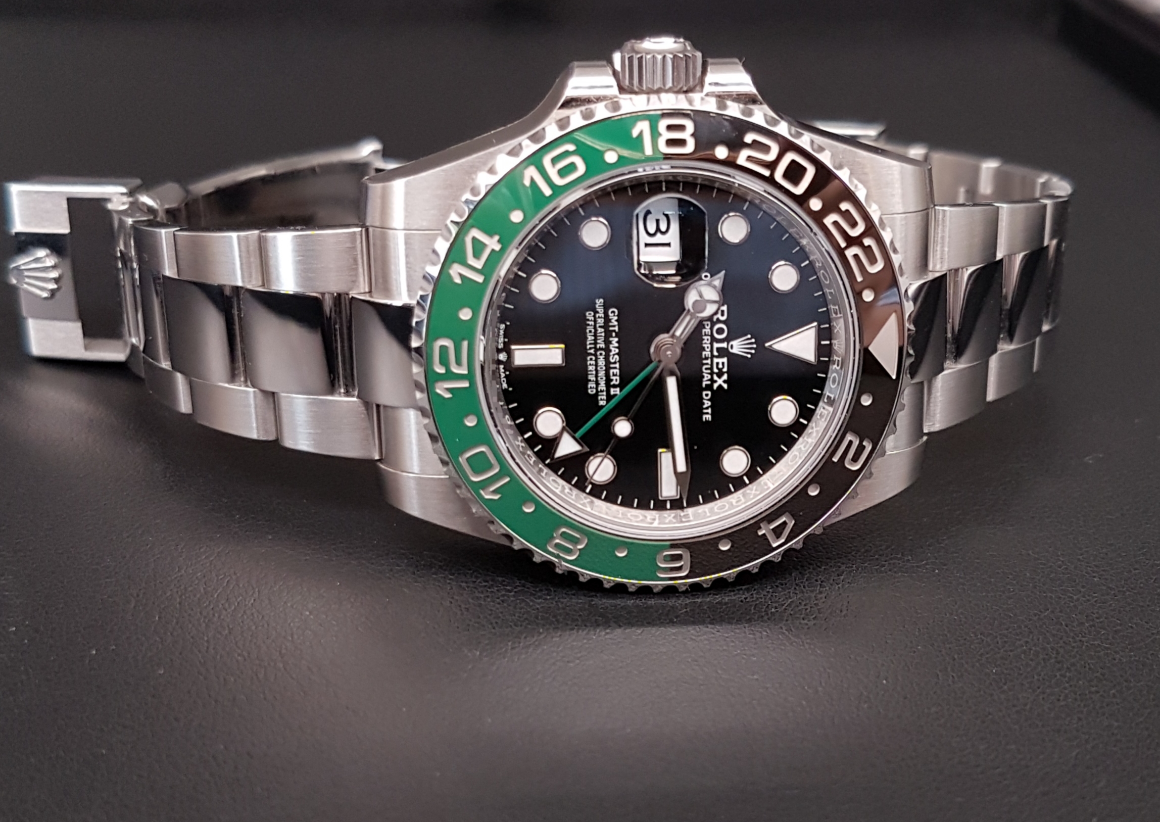 Rolex GMT-Master ll Sprite 40MM Automatic Oystersteel Black Dial - 126720VTNR 'B&P' - Image 4