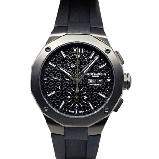 Baume & Mercier Riviera Black 43mm Auto Chronograph - MOA10625 'B&P 2022'