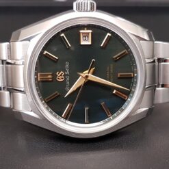 Alternative view of Grand Seiko Hi-Beat 40mm Heritage Collection 'Summer' Green Dial  - SBGH271G 'B&P 2022'