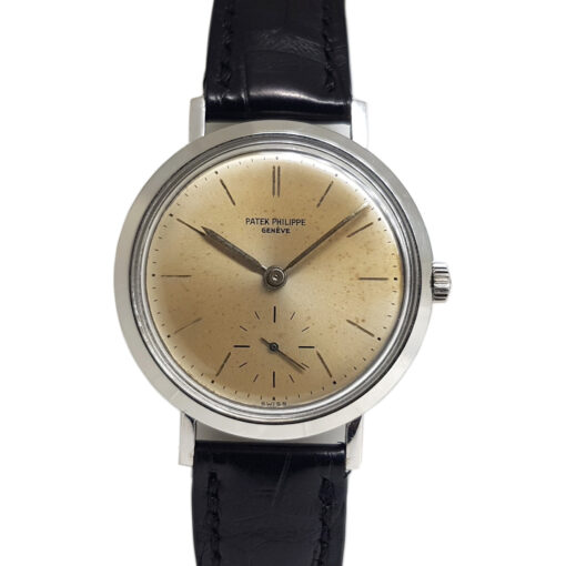 Patek Philippe 3418 Steel Calatrava Manual Winding Silver Dial 'Rare'
