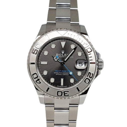 Rolex Yacht-Master 37mm Automatic Oystersteel Rhodium Grey Dial - 268622 'B&P 2022'