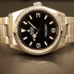 Alternative view of Rolex Explorer 36MM Automatic Stainless Steel Black Dial - 114270 'B&P'