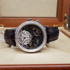 Alternative view of Breguet La tradition Chronograph Indepedent 18k White Gold Manual Winding - 7077BB/G1/9XV 'B&P 2016'