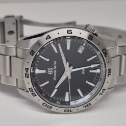 Alternative view of Grand Seiko Quartz GMT 39mm Sport Collection Black Dial - SBGN027G 'B&P 2024'