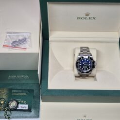 Alternative view of Rolex Sea-Dweller Deepsea James Cameron 44mm Automatic Oystersteel Blue/Black Dial - 136660 'B&P 2024'