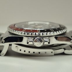 Alternative view of Rolex GMT-Master ll Coke 40MM Automatic Stainless Steel Black Dial - 16710 '1989'