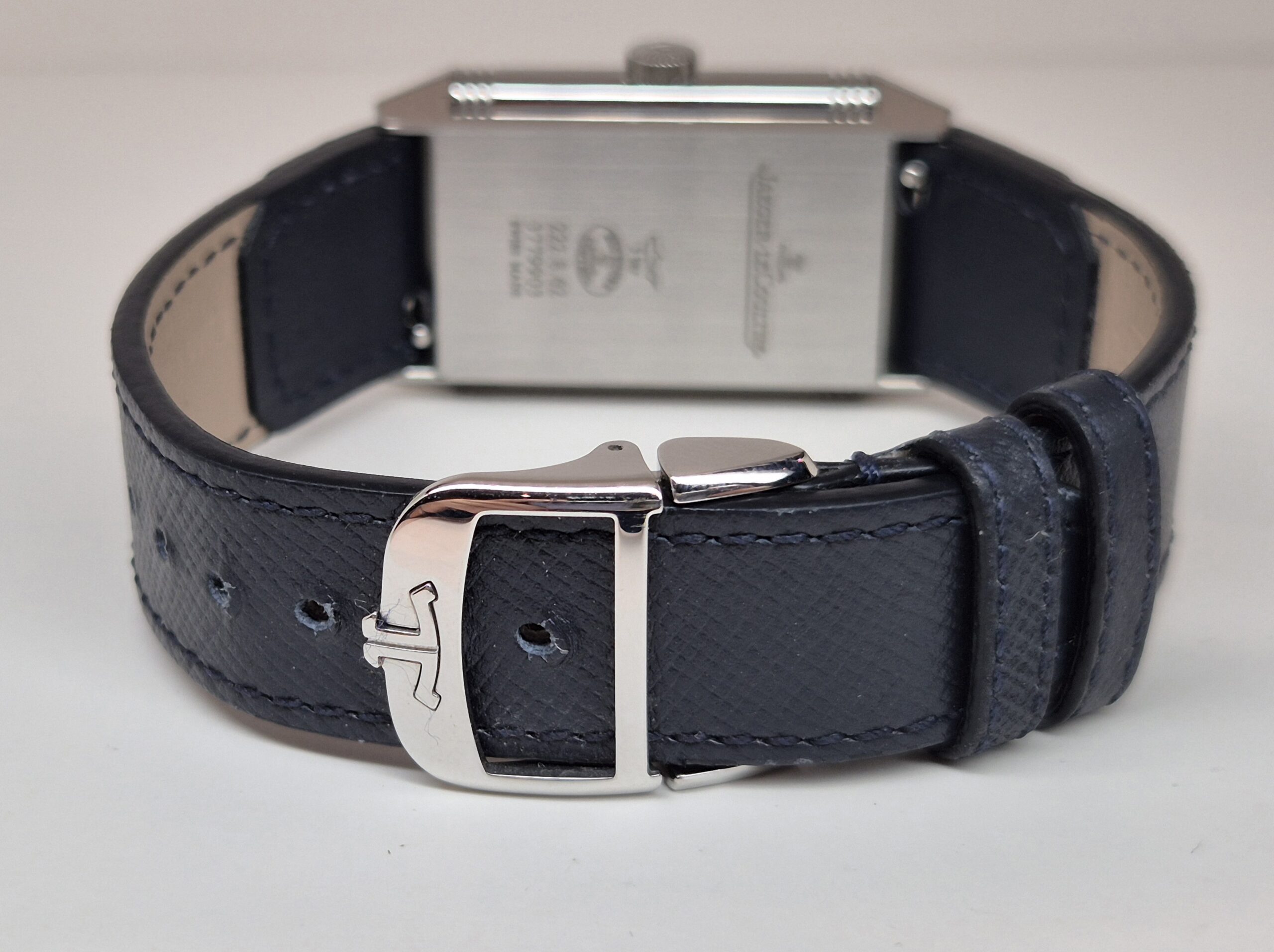 Jaeger LeCoutre Reverso Tribute Monoface Midsize 40.1 x 24.4mm Blue Dial - Q716848J 'B&P 2025' - Image 5