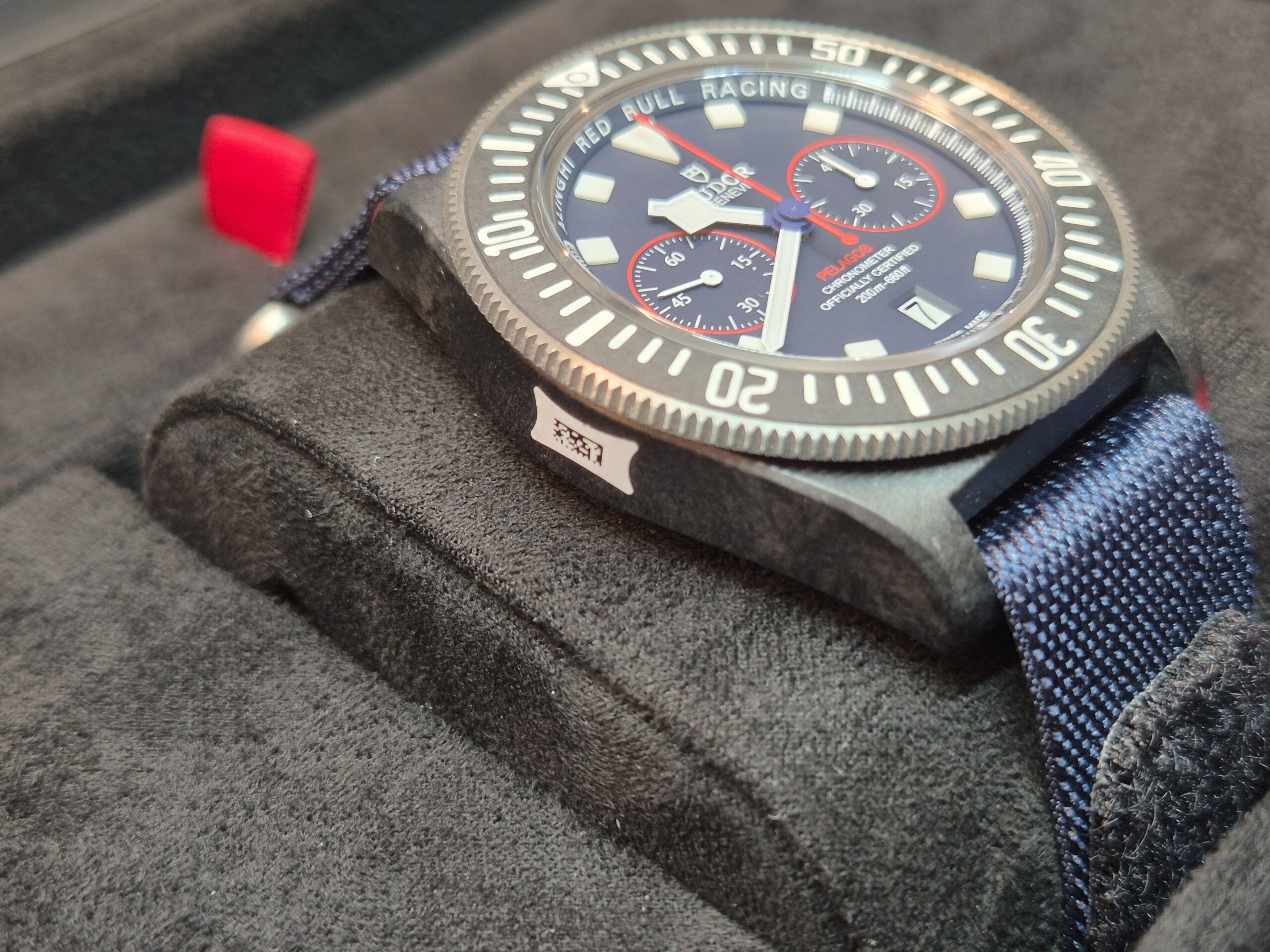 Tudor Pelagos 43mm FXD Chrono Alinghi Red Bull Racing Automatic Blue Dial - 25807KN 'B&P 2025' As New - Image 6