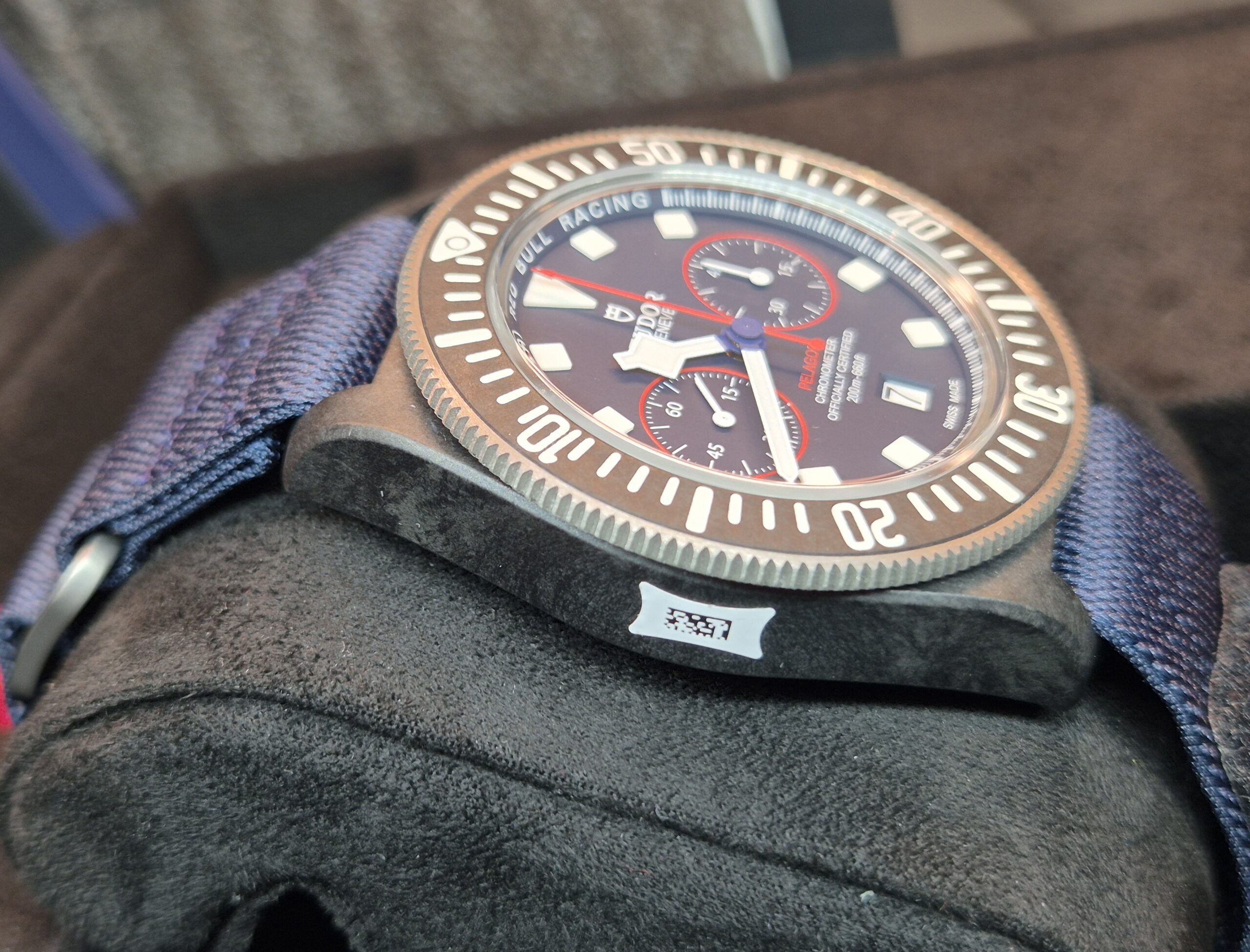 Tudor Pelagos 43mm FXD Chrono Alinghi Red Bull Racing Automatic Blue Dial - 25807KN 'B&P 2025' As New - Image 2