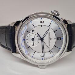 Alternative view of Jaeger LeCoultre 39MM Master Geographic Automatic Stainless Steel Silver Sector Dial - Q1428530 'B&P 2020'