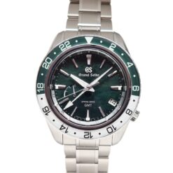 Grand Seiko Sport Collection 44mm Spring Drive GMT Automatic Stainless Steel Green Dial - SBGE295G 'B&P 2024'