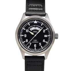 IWC Pilot Spitfire UTC 39mm Automatic Stainless Steel Black Dial - IW3251