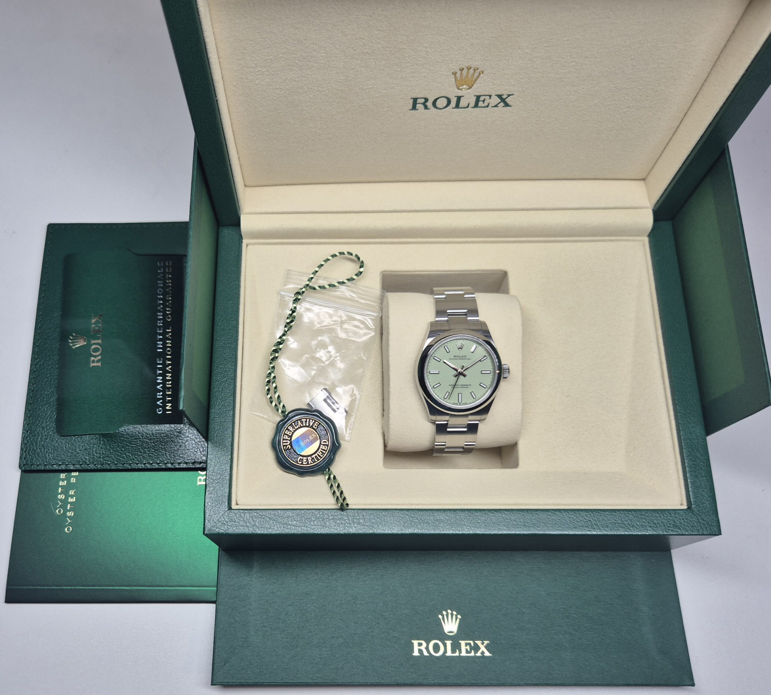 Rolex Oyster Perpetual 31 Automatic Oystersteel Pistachio Dial - 277200 'B&P 2026' - Image 7